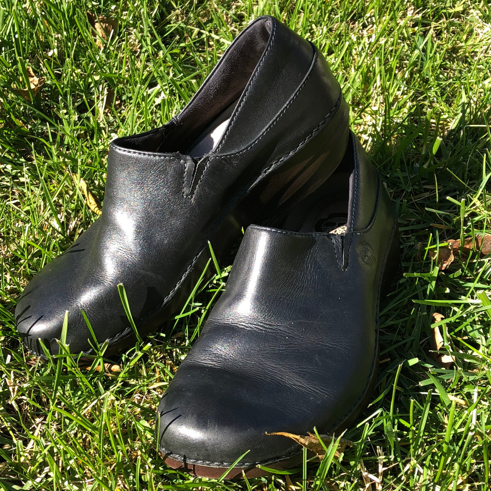 Timberland PRO Black Renova Clogs 8.5M